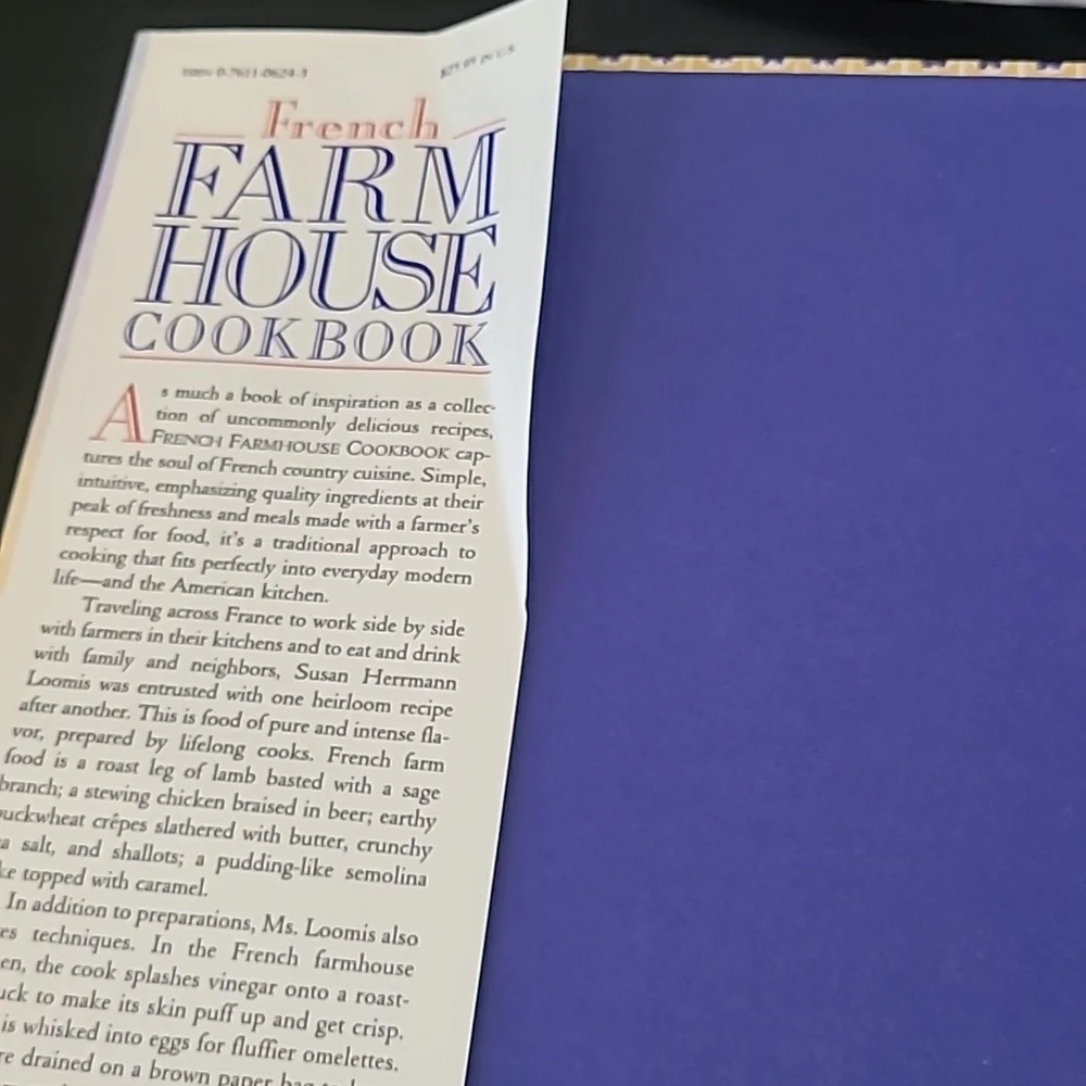 French Farmhouse cookbook